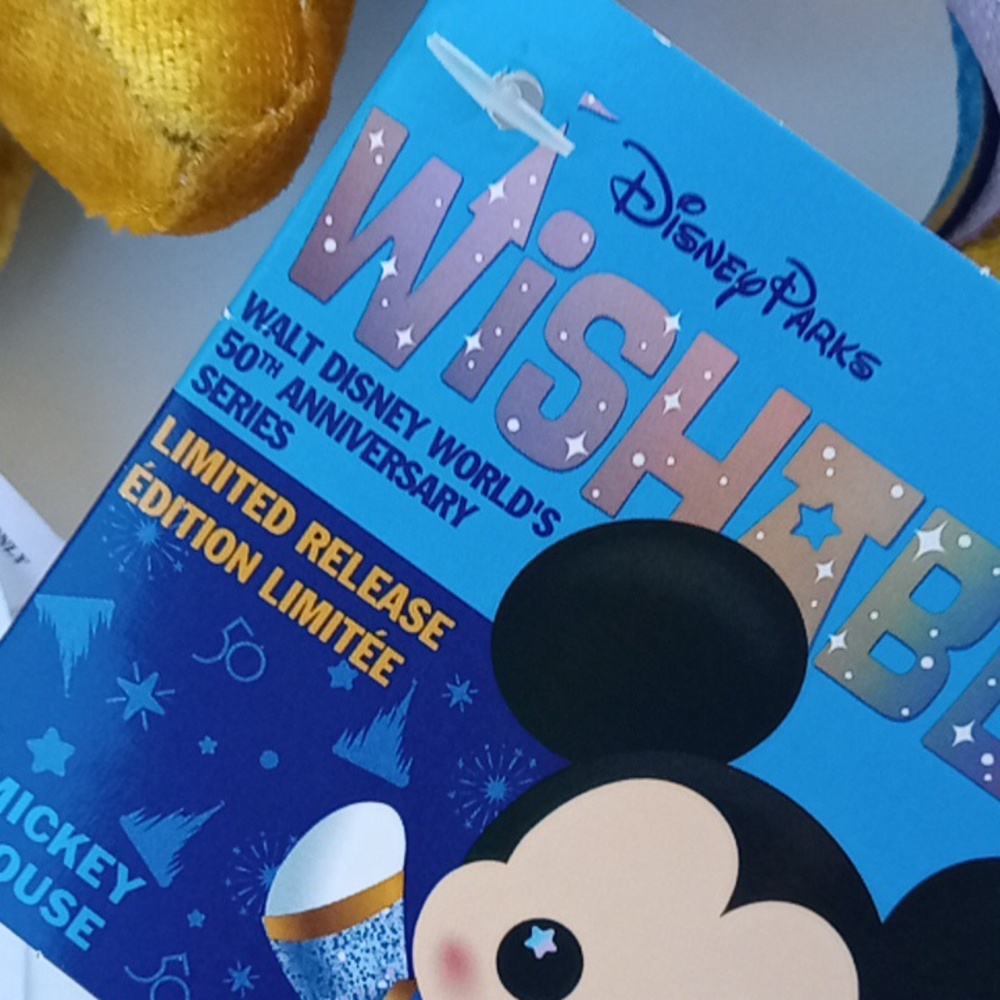 Disney Parks Wishable 50th Anniversary Minnie And Mickey Mouse Plushies - Picture 7 of 16